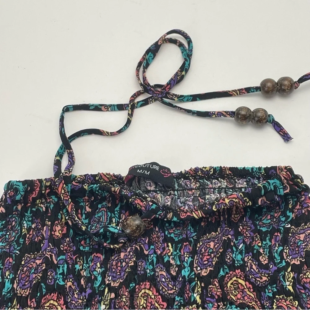 Bohemian Styled Handkerchief Dress Size Medium by Candy Couture - Picture 12 of 13
